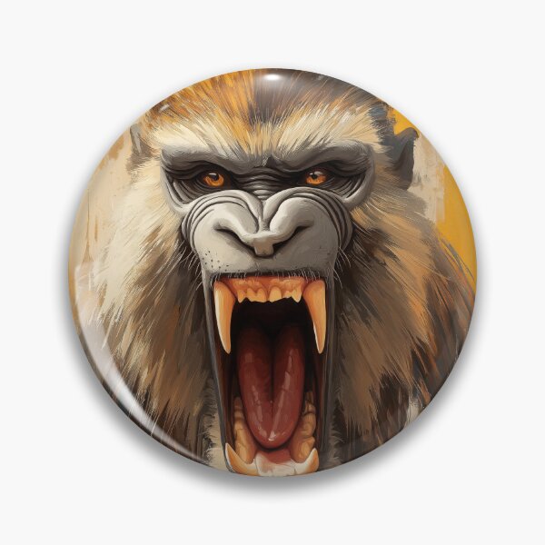Item preview, Stunning Mandrill Painting for Home & Office designed and sold by LazyOwlStore.