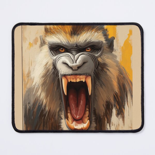 Item preview, Stunning Mandrill Painting for Home & Office designed and sold by LazyOwlStore.