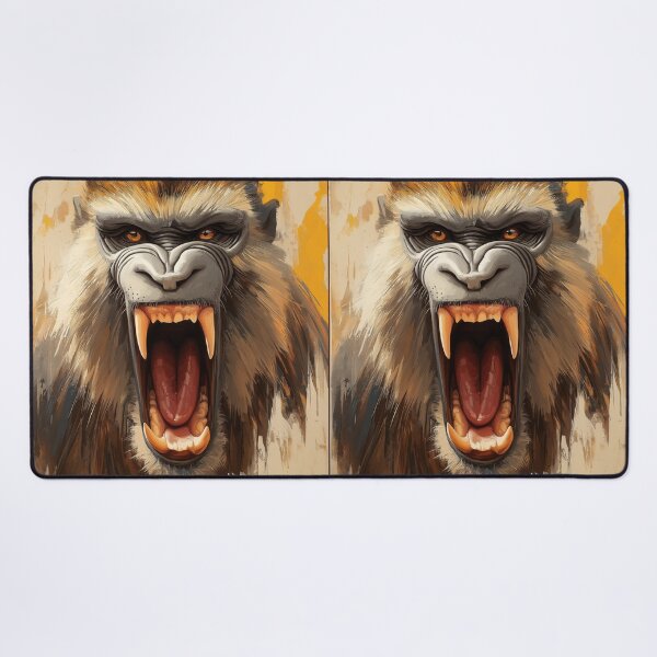 Item preview, Stunning Mandrill Painting for Home & Office designed and sold by LazyOwlStore.