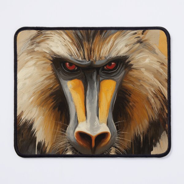 Item preview, Stunning Mandrill Painting for Home & Office designed and sold by LazyOwlStore.