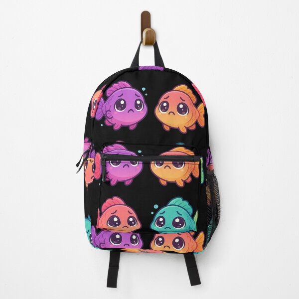 Item preview, Cute Parrot Fish with Cat Eyes designed and sold by DamioPolArt.