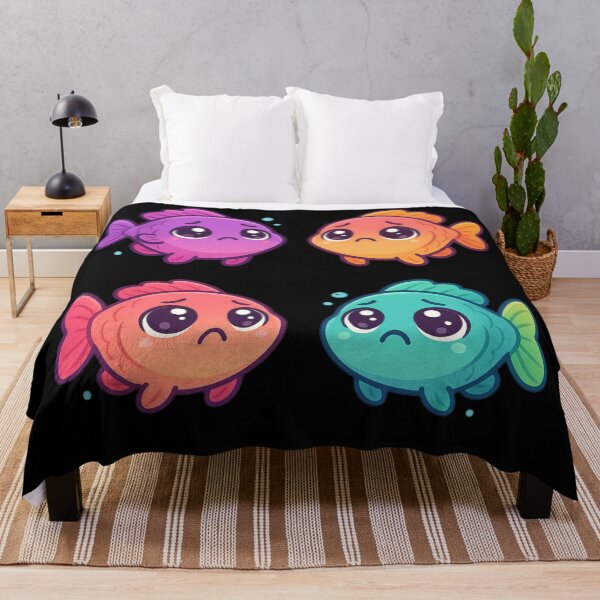 Item preview, Cute Parrot Fish with Cat Eyes designed and sold by DamioPolArt.