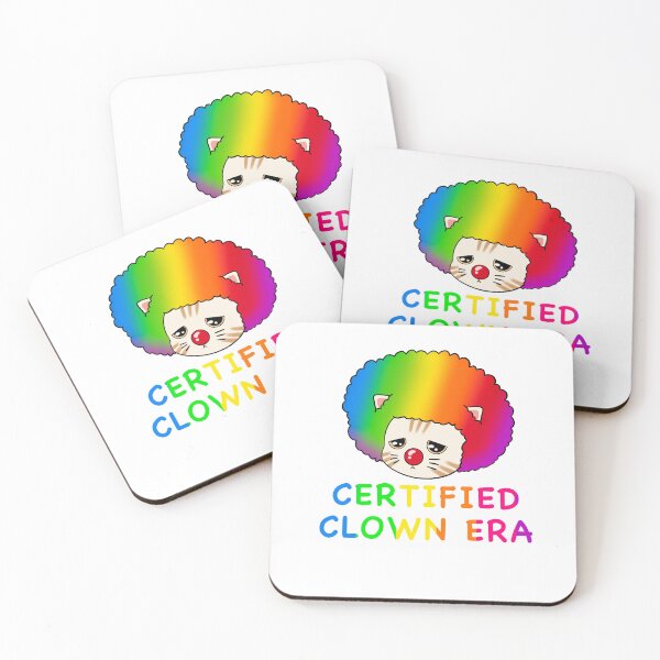 Item preview, Certified Clown Era – Sad Cat Funny Meme designed and sold by Aichan01.