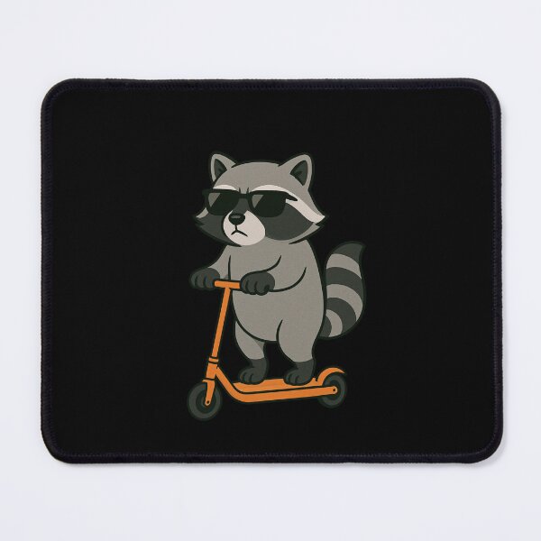 Item preview, Funny Raccoon Scooter Animal Lover Boys Girls Kids designed and sold by rafaeltto.