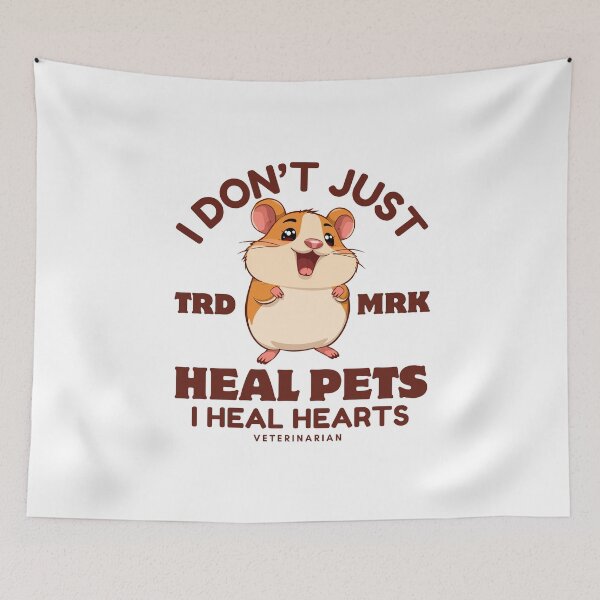 Item preview, Veterinarian: I don't just heal pets, I heal hearts designed and sold by Peerless-Prime.