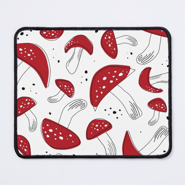 Item preview, red mushroom pattern classic tshirt designed and sold by anandsiva2703.
