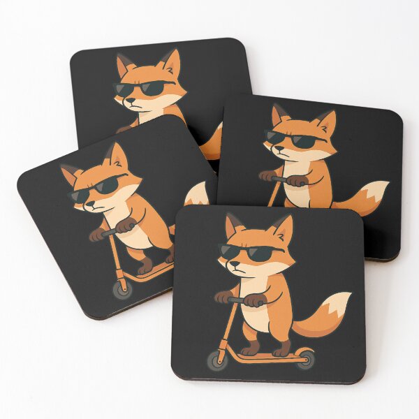 Item preview, Funny Fox Scooter Animal Lover Boys Girls Kids designed and sold by rafaeltto.