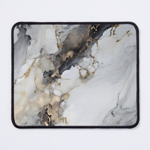Item preview, Gold, Black and White Marble designed and sold by Creaciontrompiz.