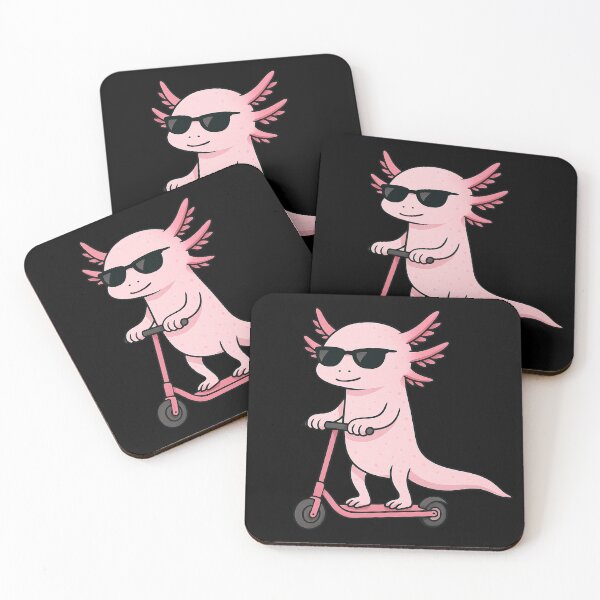 Item preview, Funny Axolotl Scooter Animal Lover Boys Girls Kids designed and sold by rafaeltto.