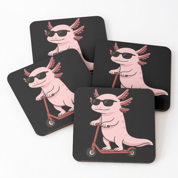 Item preview, Funny Axolotl Scooter Animal Lover Boys Girls Kids designed and sold by rafaeltto.