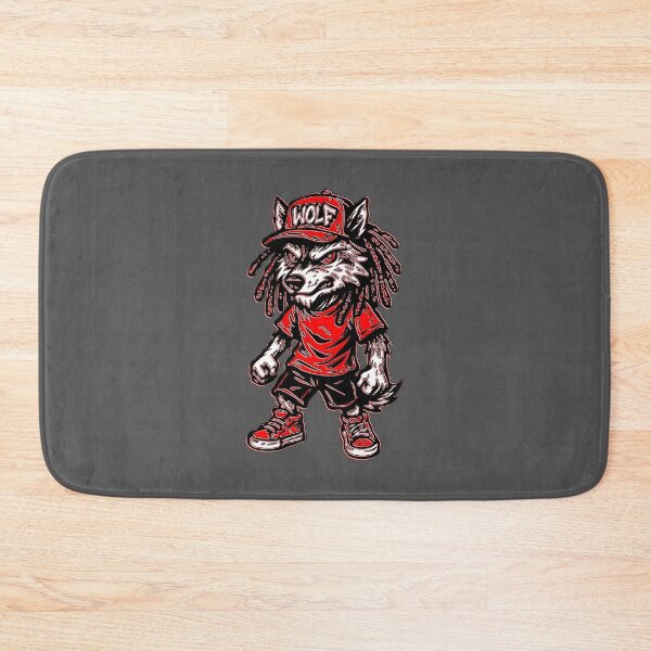 Item preview, Urban Wolf with Dreadlocks Street Style designed and sold by 4rpixs.