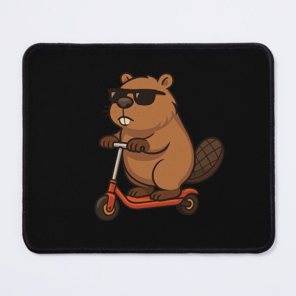 Item preview, Funny Beaver Scooter Animal Lover Boys Girls Kids designed and sold by rafaeltto.