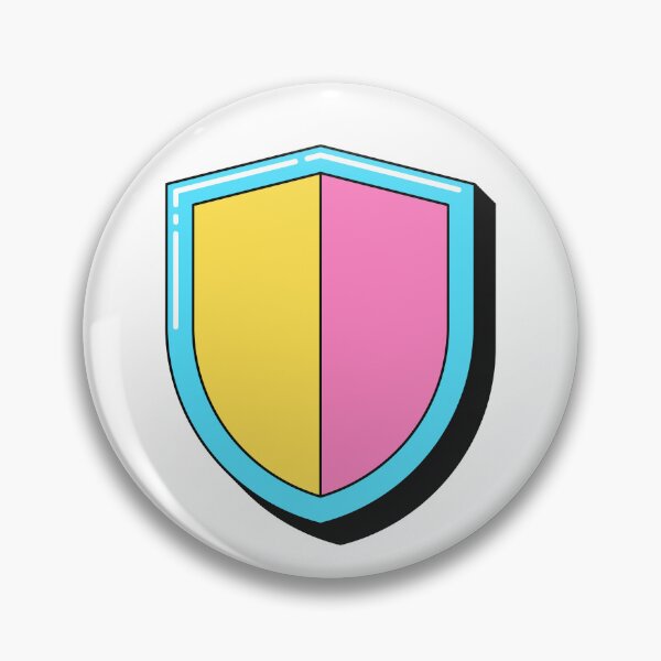 Item preview, Cartoon colorful shield illustration, pop art designed and sold by artskill2k17.