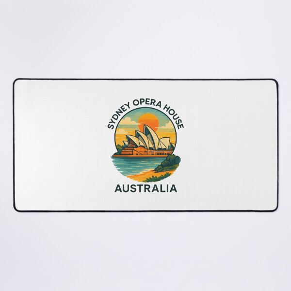 Item preview, Sydney Opera House Illustration – Australia Landmark Art designed and sold by inkNext.