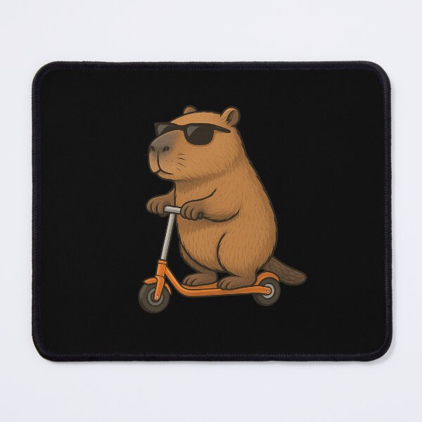 Item preview, Funny Capybara Scooter Animal Lover Boys Girls Kids designed and sold by rafaeltto.