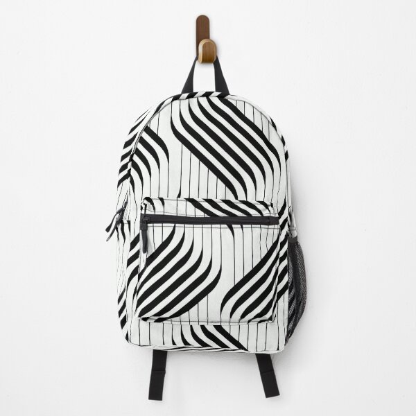 Item preview, Monochrome Groove – Modern Geometric Pattern designed and sold by TheGiggleBliss.