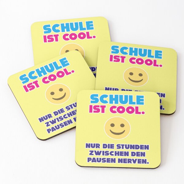 Artikelvorschau, Schule ist cool. Nur die Stunden zwischen den Pausen nerven entworfen und verkauft von Mauswohn.