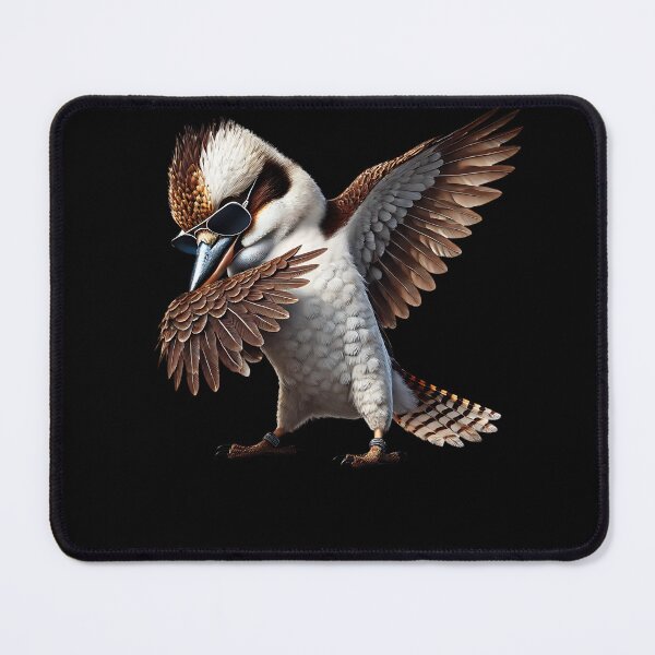 Item preview, Dabbing Kookaburra Bird Watcher Lover Birding designed and sold by Kimberley King Art  King Art.