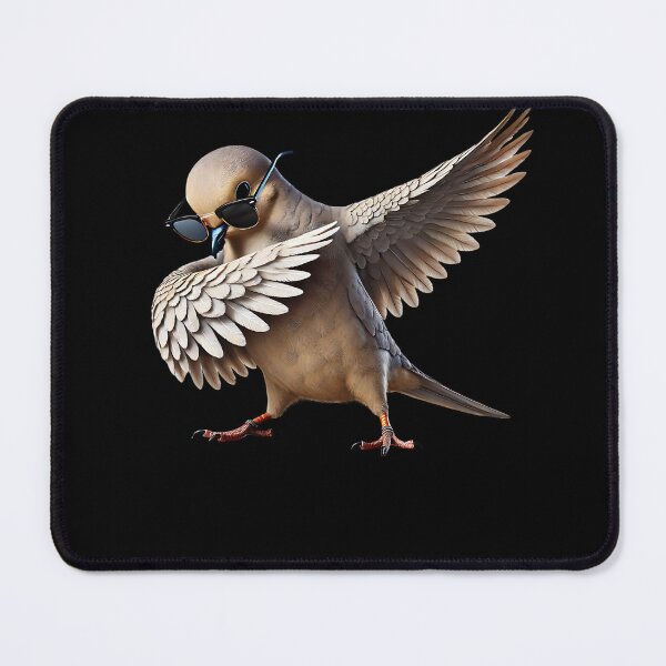 Item preview, Dabbing Mourning Dove Bird Watcher Lover Birding designed and sold by Kimberley King Art King Art.