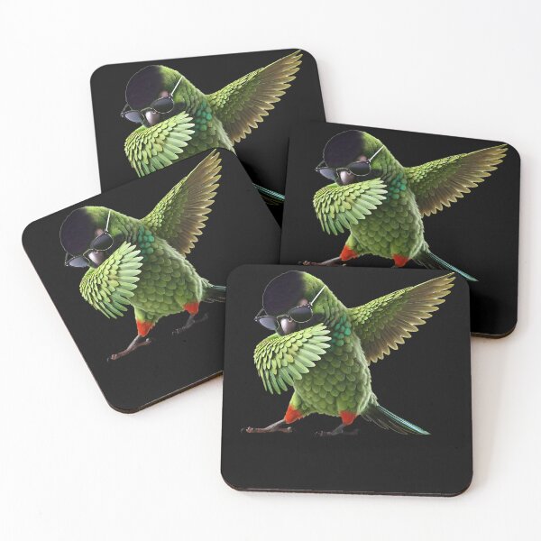 Aperçu de l'œuvre Dabbing Nanday Conure Parrot Lover Birding créée et vendue par Kimberley King Art King Art.