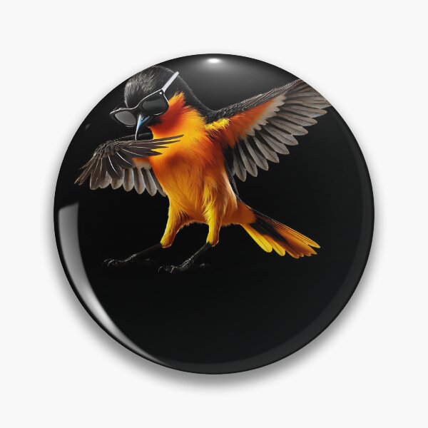 Item preview, Dabbing Oriole Bird Watcher Lover Birding designed and sold by Kimberley King Art  King Art.