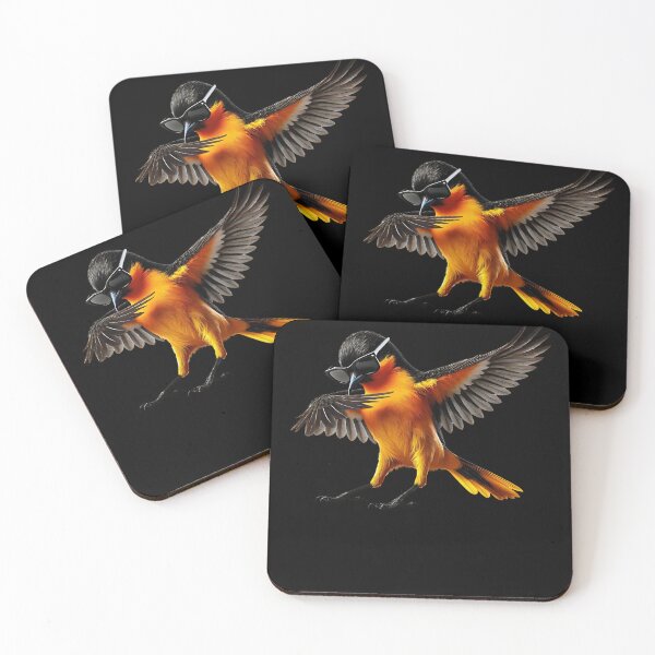 Item preview, Dabbing Oriole Bird Watcher Lover Birding designed and sold by Kimberley King Art  King Art.