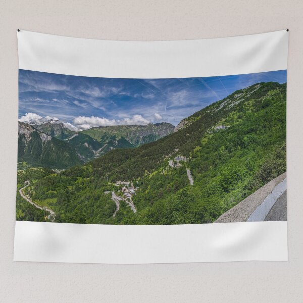 Item preview, L'Alpe d'Huez panorama, France designed and sold by Steven Weeks.