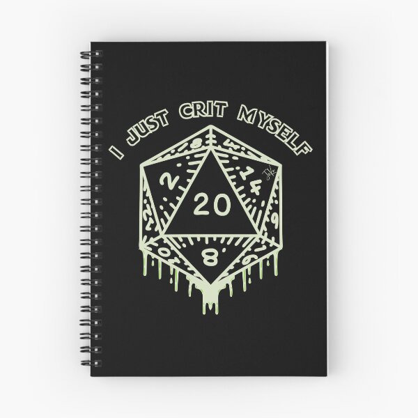 Item preview, I just crit myself designed and sold by SpikyLlama.