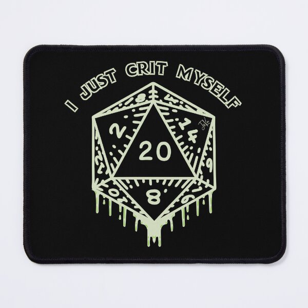 Item preview, I just crit myself designed and sold by SpikyLlama.