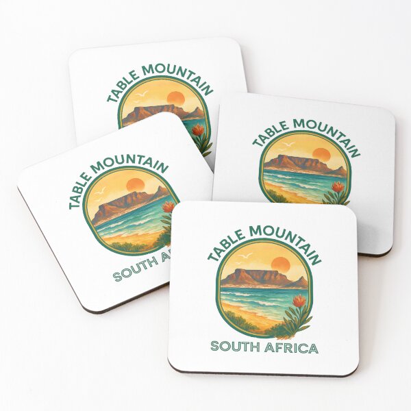 Item preview, Table Mountain South Africa Travel Art designed and sold by inkNext.