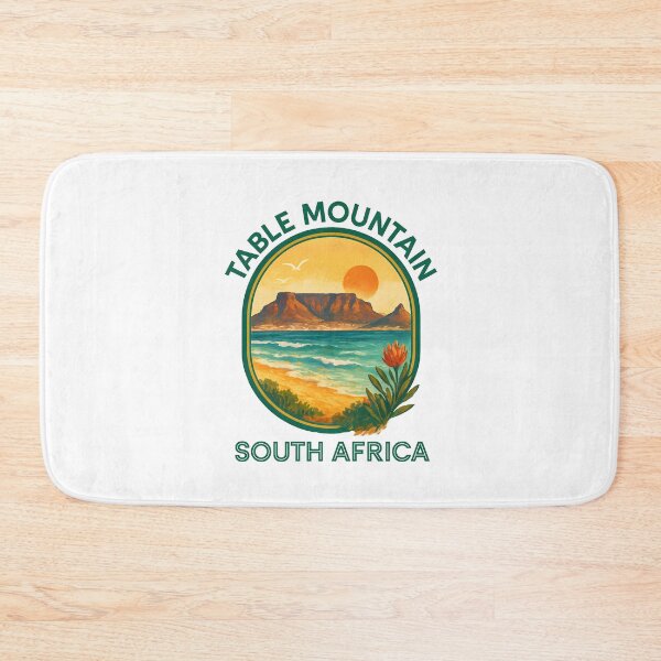 Item preview, Table Mountain South Africa Travel Art designed and sold by inkNext.