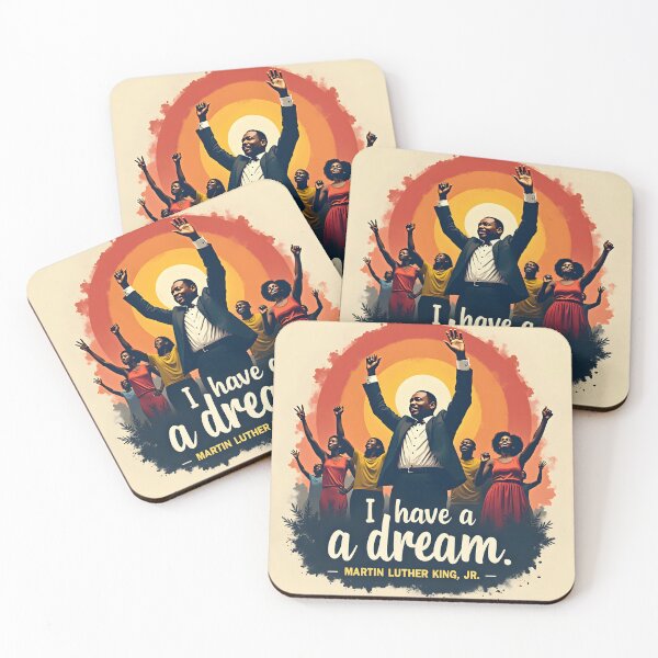 Item preview, I Have a Dream – Martin Luther King Jr. Unity & Hope Poster Art designed and sold by TeeWyrm.