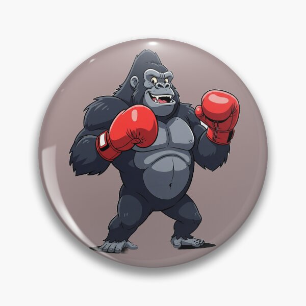 Item preview, Knockout King – Boxing Gorilla designed and sold by GrimeInk.