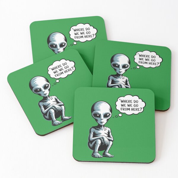 Item preview, Alien - Where Do We Go From Here? designed and sold by 123ks.