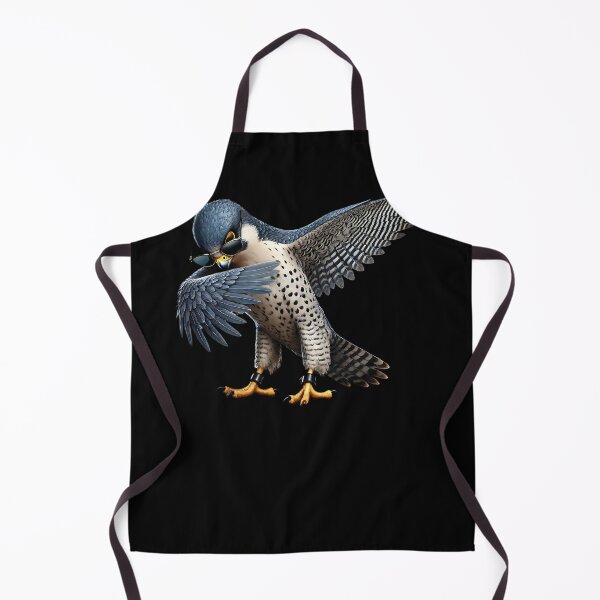 Item preview, Dabbing Peregrine Falcon Bird Raptor Lover Watcher Birding designed and sold by Kimberley King Art King Art.