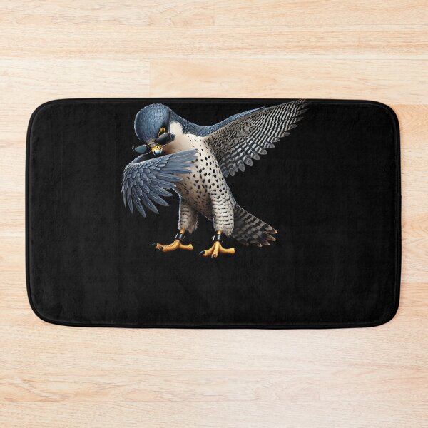 Artikelvorschau, Dabbing Wanderfalke Vogel Raptor Liebhaber Beobachter Vogelbeobachtung entworfen und verkauft von Kimberley King Art King Art.