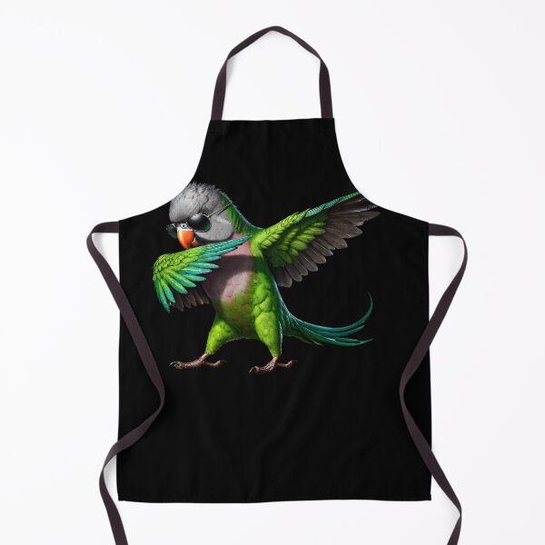 Item preview, Dabbing Red-breasted Parakeet Parrot Lover Birding designed and sold by Kimberley King Art King Art.