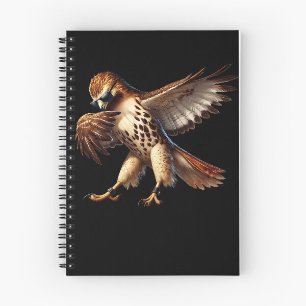 Item preview, Dabbing Red-Tailed Hawk Bird Watcher Lover Birding designed and sold by Kimberley King Art  King Art.
