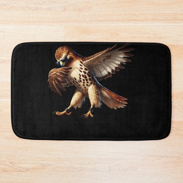 Item preview, Dabbing Red-Tailed Hawk Bird Watcher Lover Birding designed and sold by Kimberley King Art  King Art.