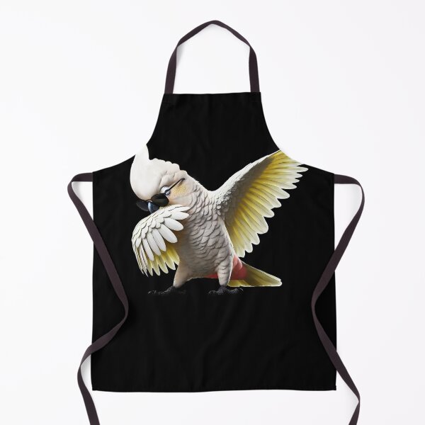 Item preview, Dabbing Red-Vented Cockatoo Parrot Lover Birding designed and sold by Kimberley King Art King Art.