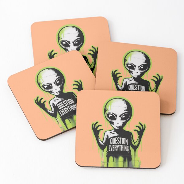 Artikelvorschau, Alien - Alles hinterfragen entworfen und verkauft von 123ks.