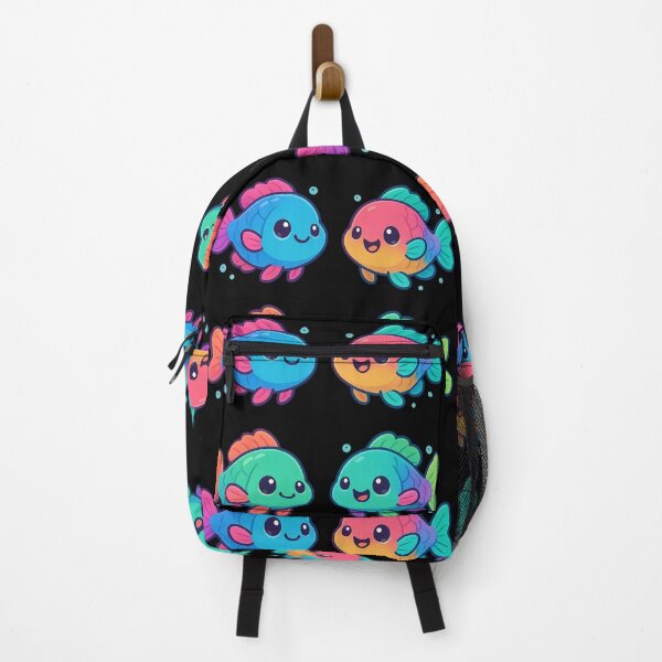 Item preview, Kawaii Rainbow Parrot Fish designed and sold by DamioPolArt.