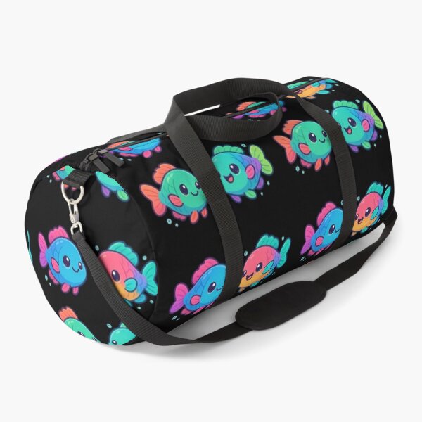 Item preview, Kawaii Rainbow Parrot Fish designed and sold by DamioPolArt.