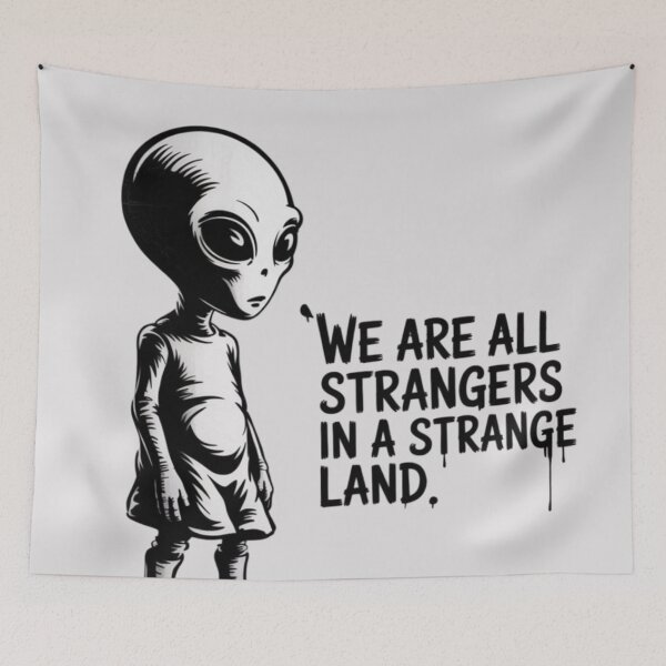 Item preview, Alien - We are all strangers in a strange land designed and sold by 123ks.