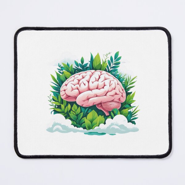 Item preview, Peaceful Mind – Mental Wellness Illustration designed and sold by BestZoneStore.