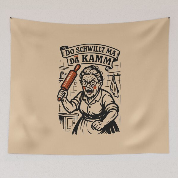 Item preview, Do schwillt ma dä Kamm designed and sold by Boogosh.