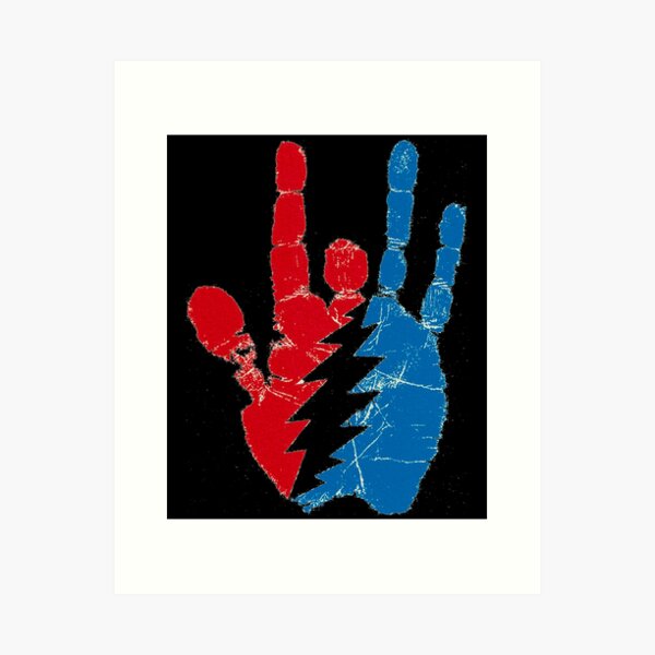 Item preview, jerry garcia - hand iconic designed and sold by Ktbehhorns.