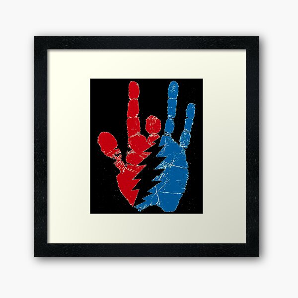 Item preview, jerry garcia - hand iconic designed and sold by Ktbehhorns.