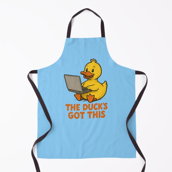 Item preview, Confident Duck With Laptop – “The Duck’s Got This” designed and sold by Rocklights.
