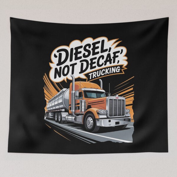 Item preview, Diesel not decaf - American truckers - American truck yeah - Road warrior - Trucking and chucklin - Trucking compagny - Highway king - Diesel dreams - Road beast - Truck yeah designed and sold by JansenGS.
